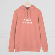 Load image into Gallery viewer, "A rare woman"  Organic Cotton Hoodie