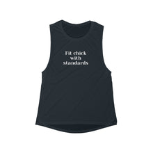 Load image into Gallery viewer, "Fit Chick With Standards"- Loose Tank top