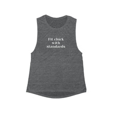 Load image into Gallery viewer, &quot;Fit Chick With Standards&quot;- Loose Tank top
