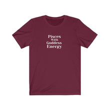 Load image into Gallery viewer, Pisces Goddess - Short Sleeve Tee
