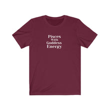 Load image into Gallery viewer, Pisces Goddess - Short Sleeve Tee