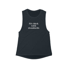 Load image into Gallery viewer, &quot;Fit Chick With Standards&quot;- Loose Tank top
