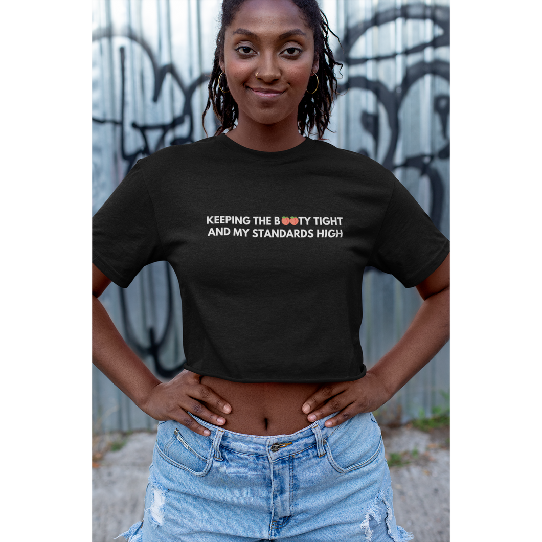 Girl Power Crop Top- Keeping The Booty Tight