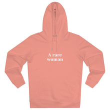 Load image into Gallery viewer, &quot;A rare woman&quot;  Organic Cotton Hoodie
